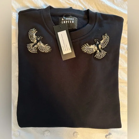 Markus Lupfer -  Jewel Sparrows Darcy Sweatshirt - Picture 2 of 4